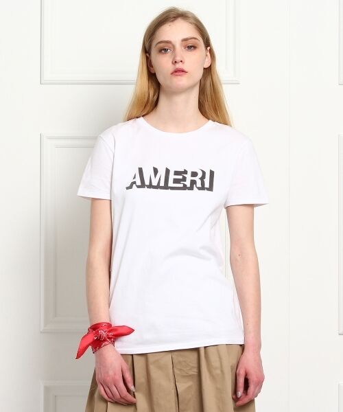 ＜タカシマヤ＞送料無料！【aquagirl別注】Americana ロゴTシャツ画像