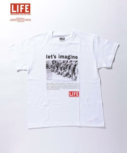 ＜タカシマヤ＞送料無料！＜LIFE x BY＞ ∴ LEG TEE/Tシャツ